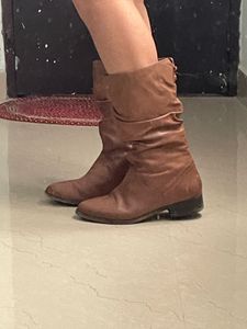 Brown Leather Boots