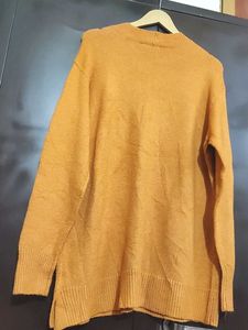 Musturd Color Winter Top For Girl Or Woman 44 Bust