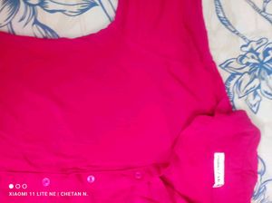 Pink Button-Down Shirt
