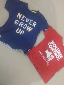 2 Set of Boys Tshirts