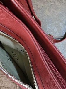 Red &#34;Lavie&#34; Sling Bag For Women