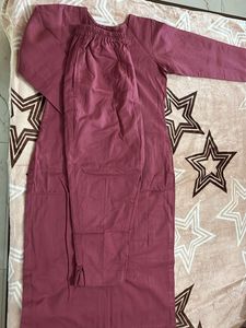Maroon Kurta Set with Pants