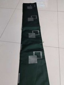 Borderless Dark Green Saree..