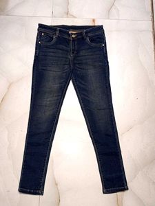 Dark Blue Denim Jeans