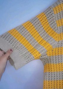 trendy mens crochet top