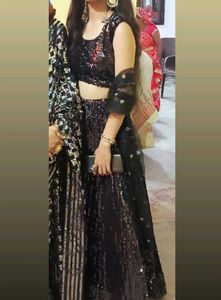 Wedding season Sale On Full Sequin Lehenga