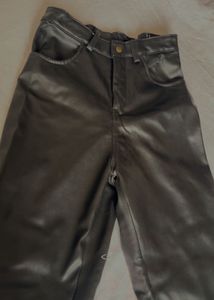 Black Leather Pants