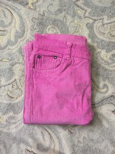 Pink Corduroy Pants