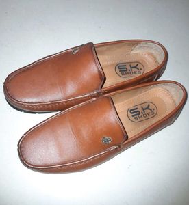 Brown Leather Loafers - Classic Style