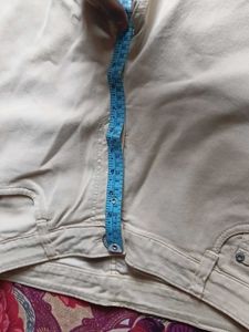 Beige Skinny Jeans