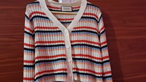 Multicolored Crop Top