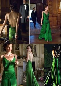 Vintage Emerald Green Formal Dress