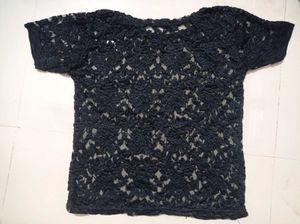 Black Lace Top