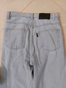 Light Wash Wide Leg Jeans