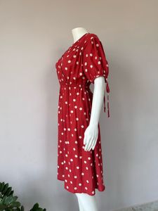 Polka Dot Cotton Dress