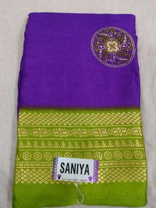 Elegant Saniya Saree synthetic chiffon silk