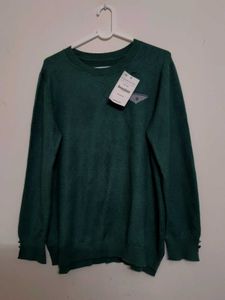 Forest Green Knit Sweater