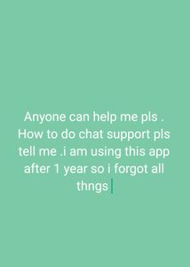 Need Chat Support Help