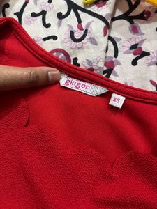 Red Bodycon Mini Dress