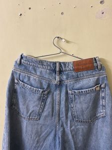 Wide Leg Denim Jeans