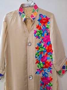 Multicolor Embroidery Kurta