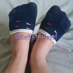 👣🧦 Women&#39;s Socks Cotton Low Cut Sock Blue 💙