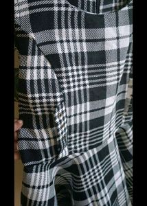 Skater Check Dress / Short Dress