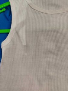 white Tank Pretty Top