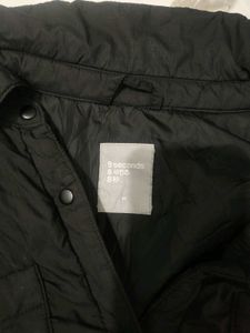 8 Seconds Quilted Black Coat