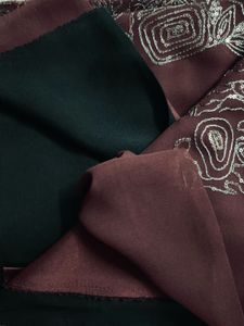 Elegant Maroon Grey Chudidhar Material