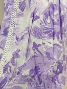 Purple Flower Print Top for Girls | New Tops Ladie
