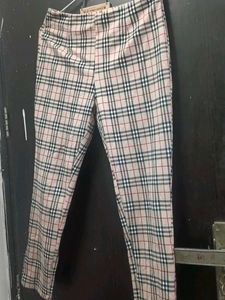 A Causal Checked Pants .