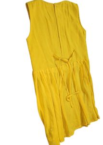 Mustard Embroidered afgani Salwar suit