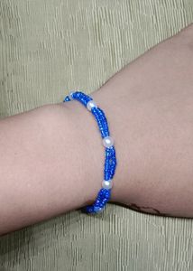 COMBO OF HANDMADE PENDENT AND BRACELET 🔵