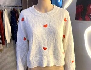 heart sweater