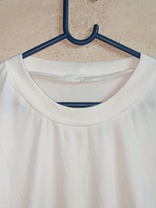 Summer Oversized Fashion Top Sleeveless White