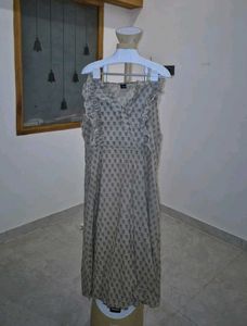 Patterned Casual Dress