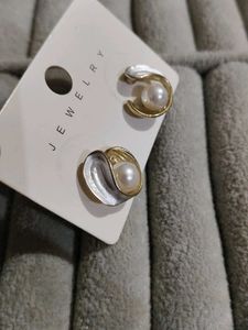 Pearl Drop Earrings - Elegant Design