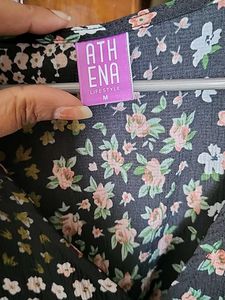 Floral Print Wrap Dress