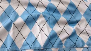 Argyle Crop Top - Preppy Style