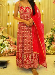 Diwali Special Pink Anarkali