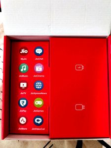 JIO Phone KeyPad Mobile 2.4 INCHES Display 2000 mAh Battery. With All Accessories