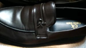 Calvin Klein Brown Leather Loafers