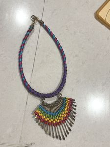 Rainbow Statement Necklace