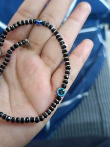 Real Silver 925 Evil Eye Anklet