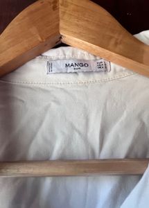 Mango White Shirt