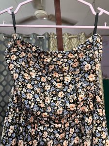 Floral Tube Top.