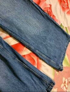 Wide Leg Denim Jeans