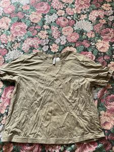 Olive Green Basic T-Shirt
