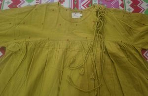 Gorgeous A line Kurta With Big Ghera